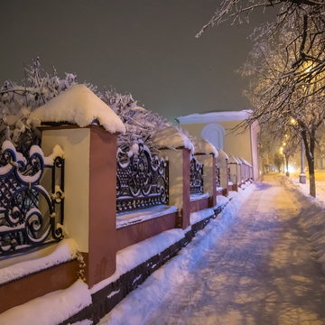 Снегопад, Улица Ленина