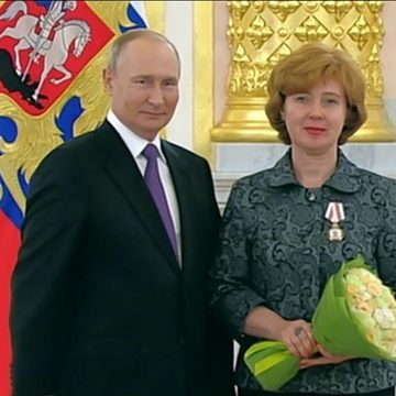 Награждение, Общество, Владимир Путин, Владислав Шапша, Роспотребнадзор