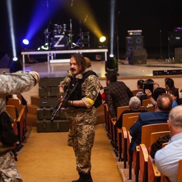 Военная операция на Украине, Общество, Шоу