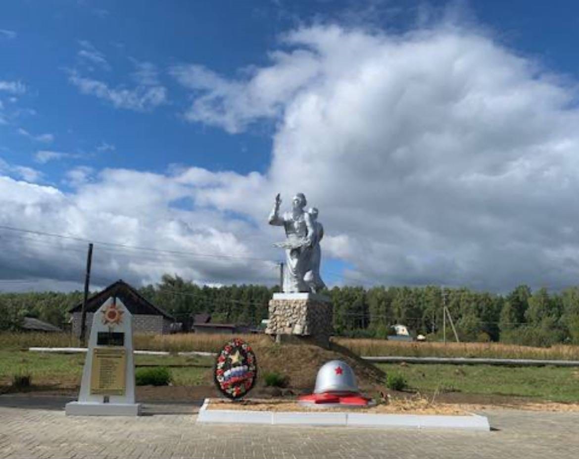 Погода жуковского р на калужской обл. Ремонт воинского захоронения фото.