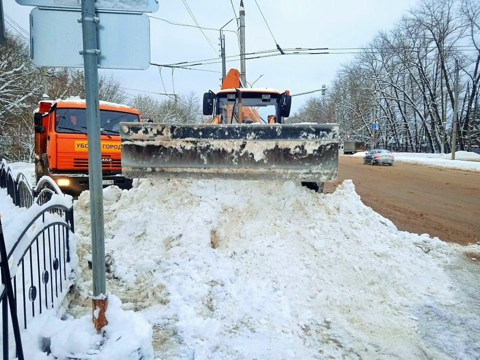 Общество, Погода, Уборка города