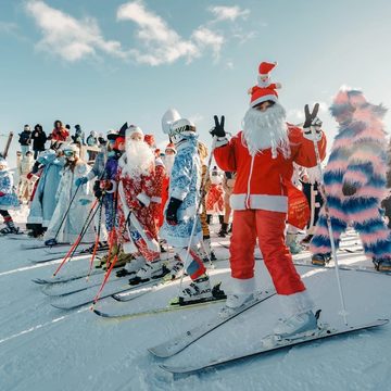 Лыжи, Новый год, Общество, Рождество, Спорт, Горнолыжный комплекс Квань