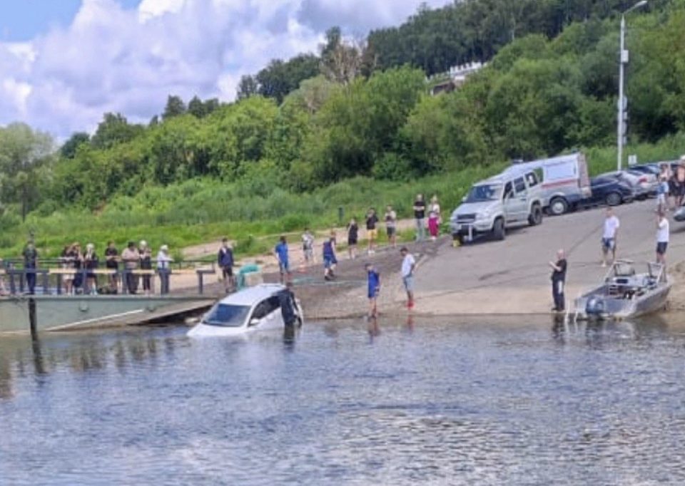 Авто, Водоемы, Несчастный случай, Происшествия, Река Ока