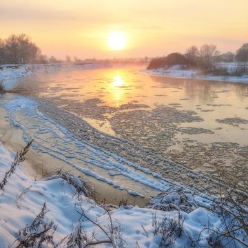 Общество, Погода, Река Ока