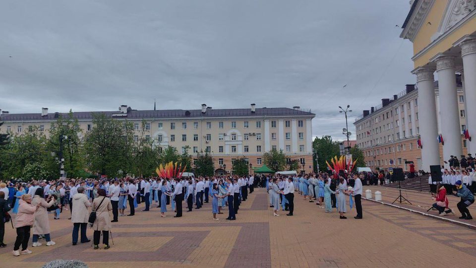 Общество, Праздник, Танцы, Театральная площадь