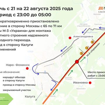 Общество, Ограничение движения, Ремонт дорог, Трасса М3 Украина
