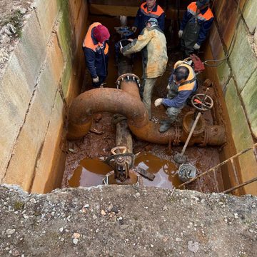 Авария, Отключение воды, Боровский район, Город Балабаново