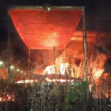 Пожар, Происшествия, МЧС, Тарусский район