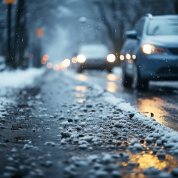 Общество, Погода, Снегопад, Калуга, Калужская область