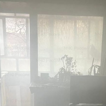 Пожар, Город Обнинск, МЧС, Обнинск