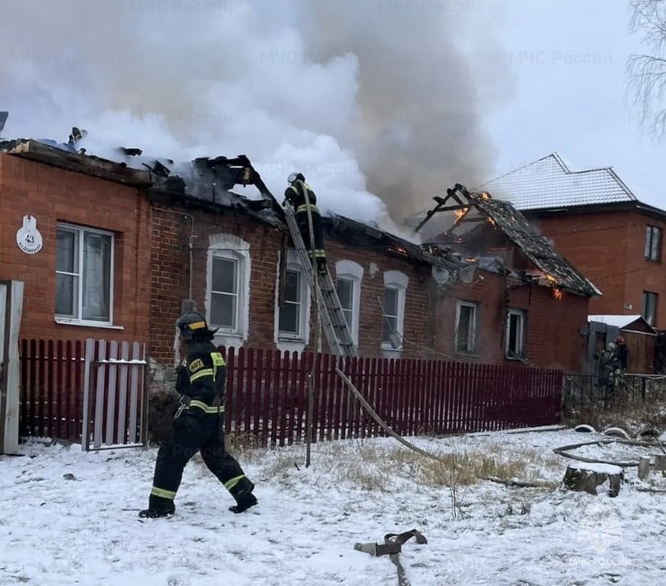 Пожар, Происшествия, Людиновский район, МЧС