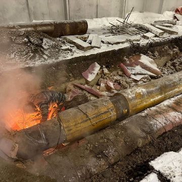 Авария, ЖКХ, Отключение тепла, Происшествия