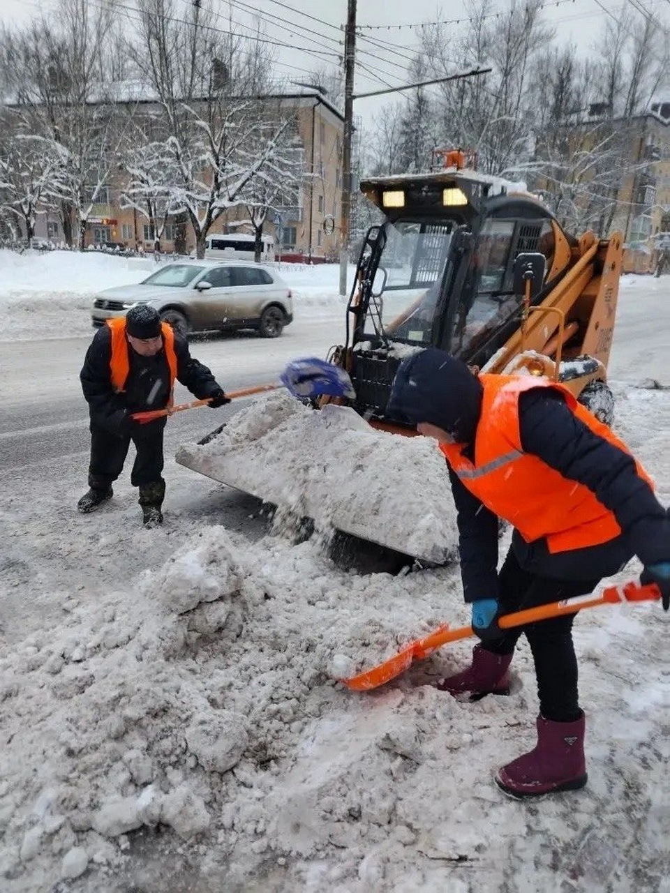 Общество, Погода, Уборка города