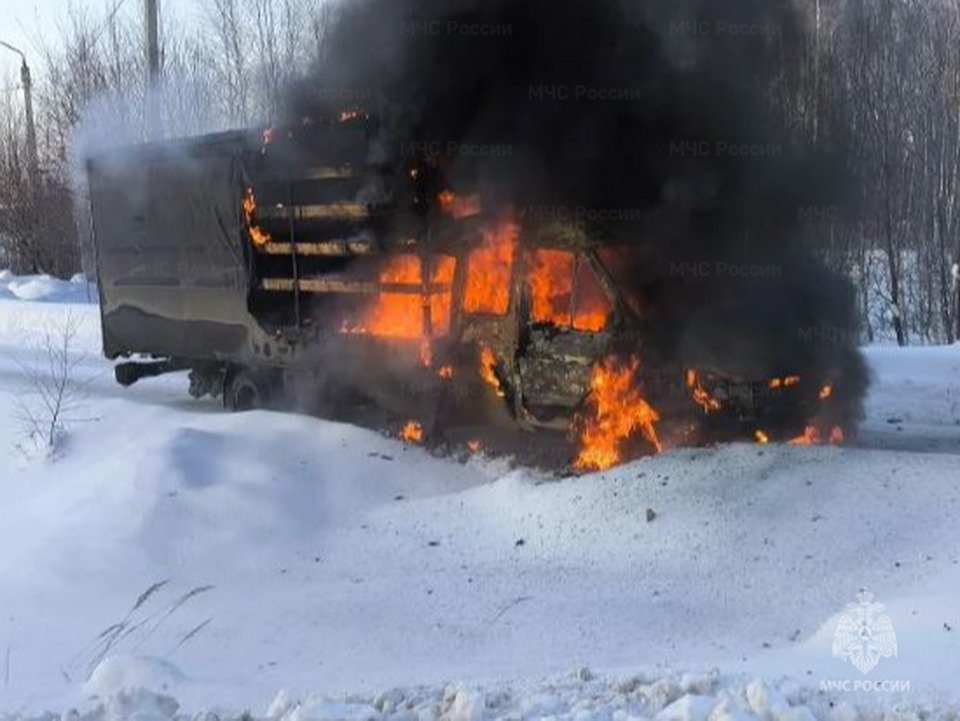 Пожар, Происшествия, МЧС, Сухиничский район, Трасса М3 Украина
