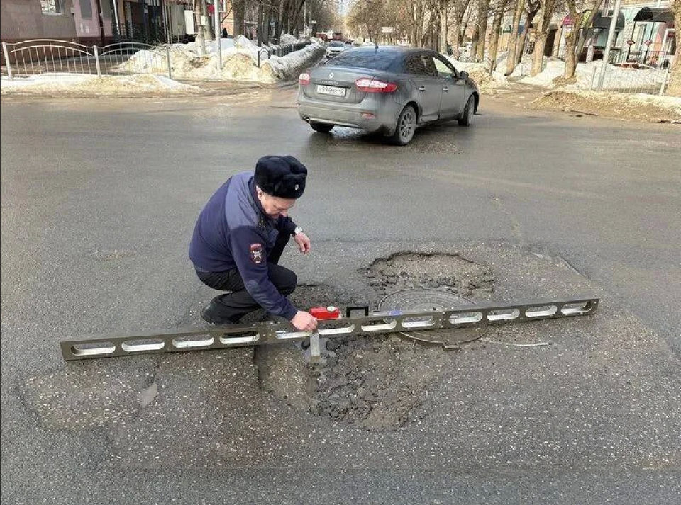 Авто, Благоустройство города, ЖКХ, Ремонт дорог, Город Калуга