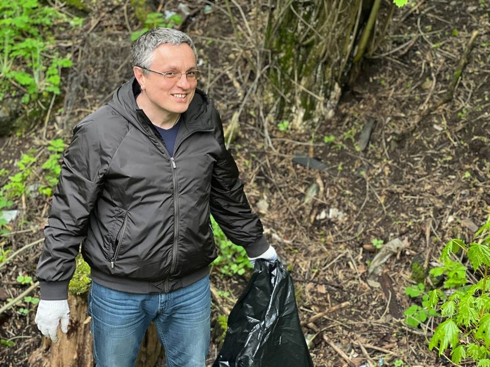 Субботник, Уборка города, Дмитрий Денисов, Город Калуга