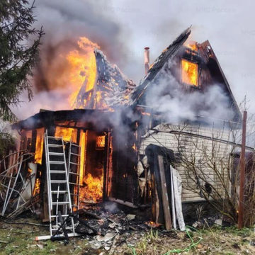 Пожар, Происшествия, Боровский район, Город Балабаново, Жуковский район, Калужская область, Малоярославецкий район