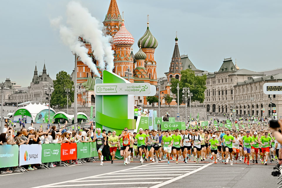 Бег, Александр Ведяхин, Зеленый марафон, Сбербанк