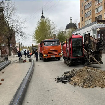 Авто, Происшествия, Ремонт дорог, Город Калуга, Калугаоблводоканал