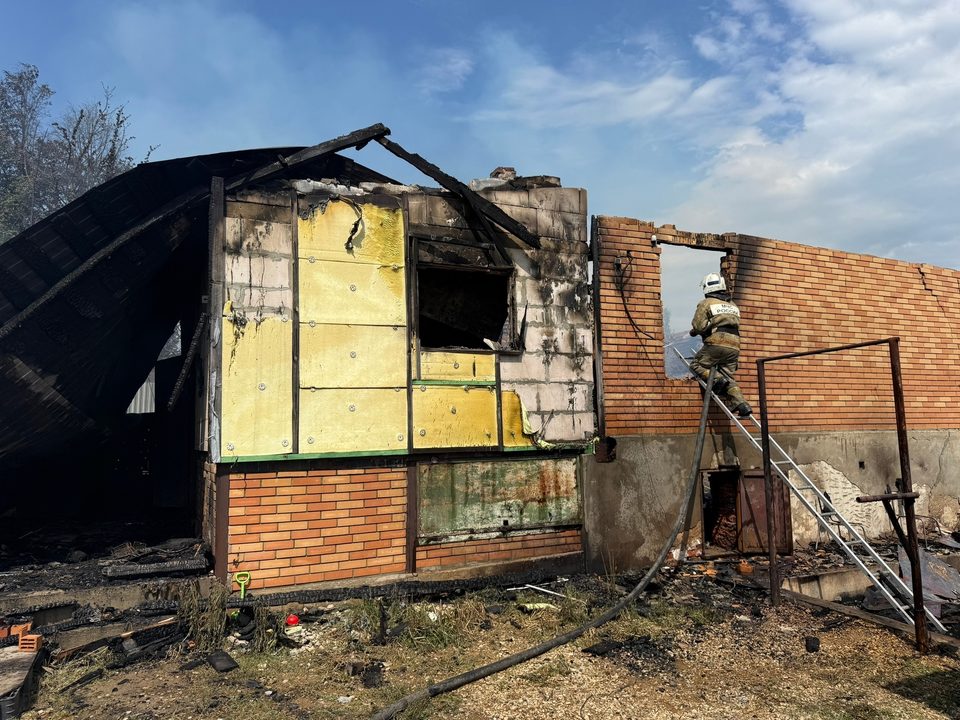 Пожар, Происшествия, Николай Калиничев, Боровский район, Город Ермолино