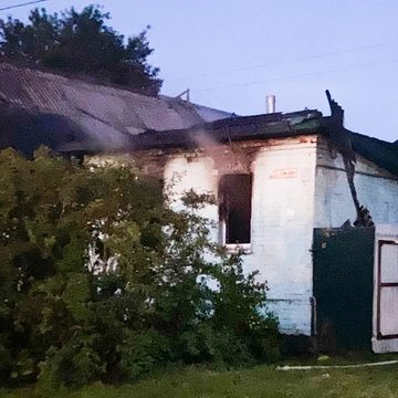 Пожар, Происшествия, Город Людиново, Калужская область, Людиновский район