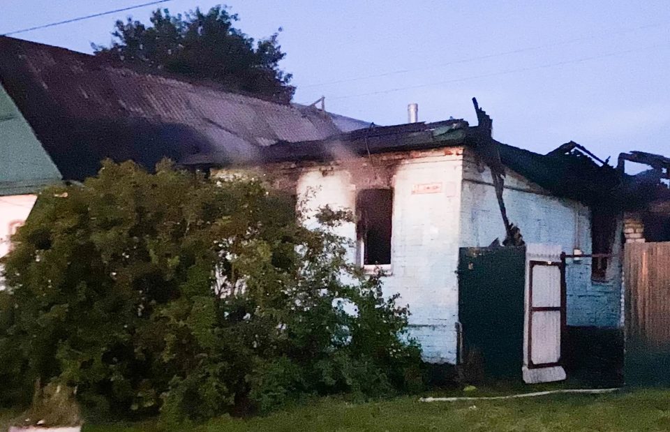 Пожар, Происшествия, Город Людиново, Калужская область, Людиновский район