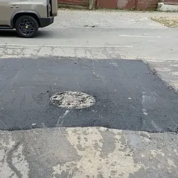 Общество, Ремонт дорог, Калугатеплосеть