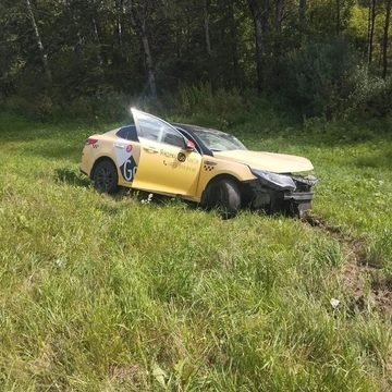Авария, ДТП, Происшествия, Такси, Калужская область, Мосальский район